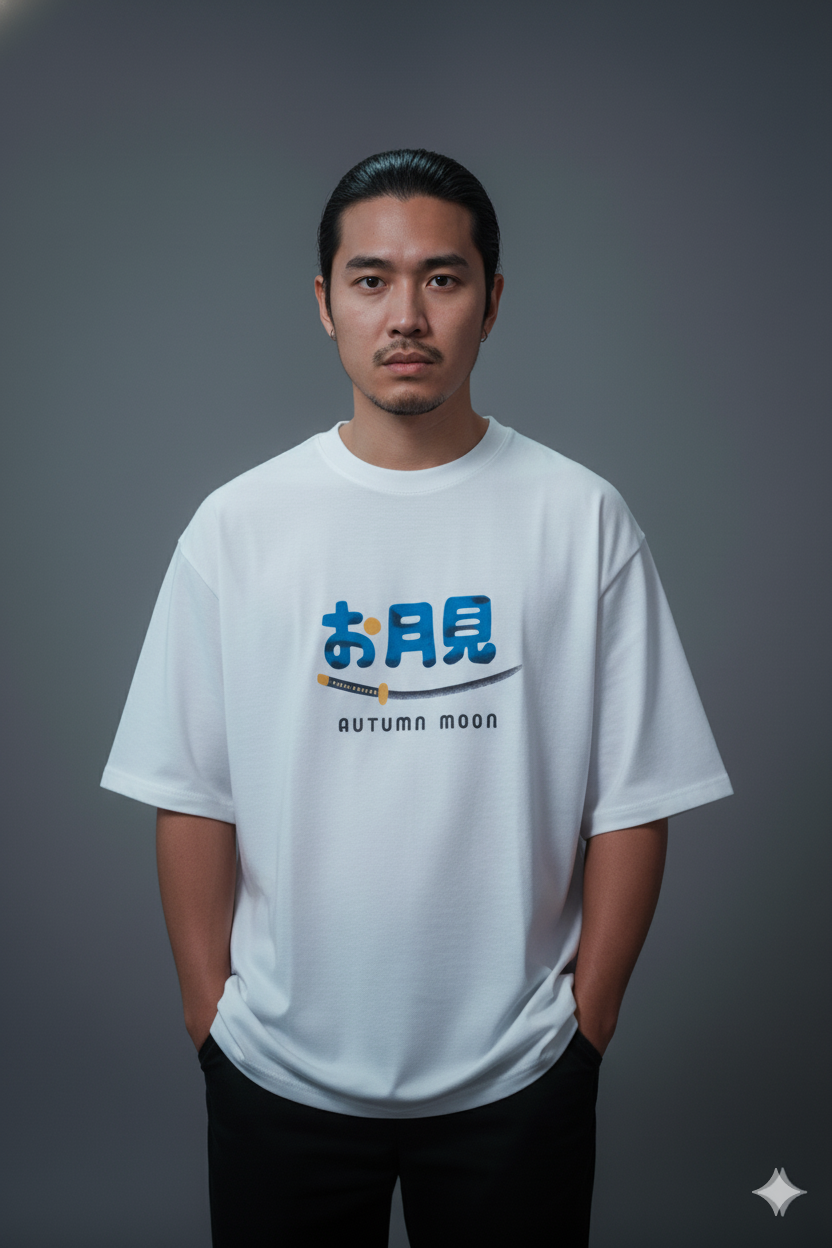 Moon Blade | Super Oversized White Tee