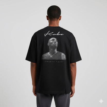Kobe “Twenty Four”-Inspired Oversized T-Shirt | Black