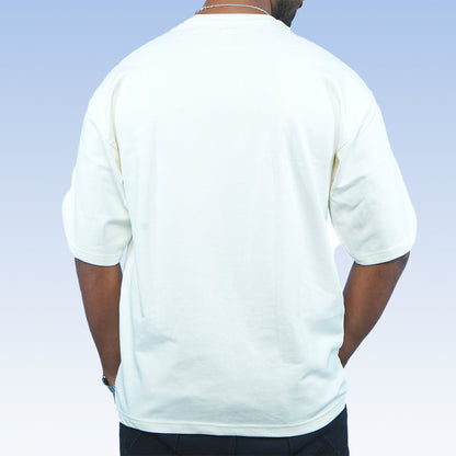 The OG Tuskers | Super Oversized Beige Tee